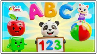 Preschool Learning activities for 3 year olds at home | Learn ABC Phonics Shapes Numbers Colors 🌈 screenshot 1