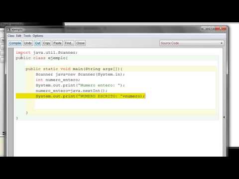 Video Tutorial Java - Lectura de Datos