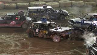 Demolition Derby Full Size Motor Swap The Final Confrontation 2023 Hard Core Derby #demolitionderby