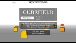 Cubefield Gameplay