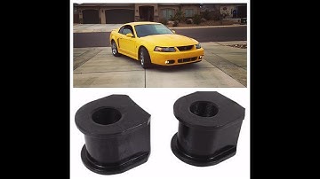 How to replace a front sway bar bushing: Ford Mustang 1994-2004