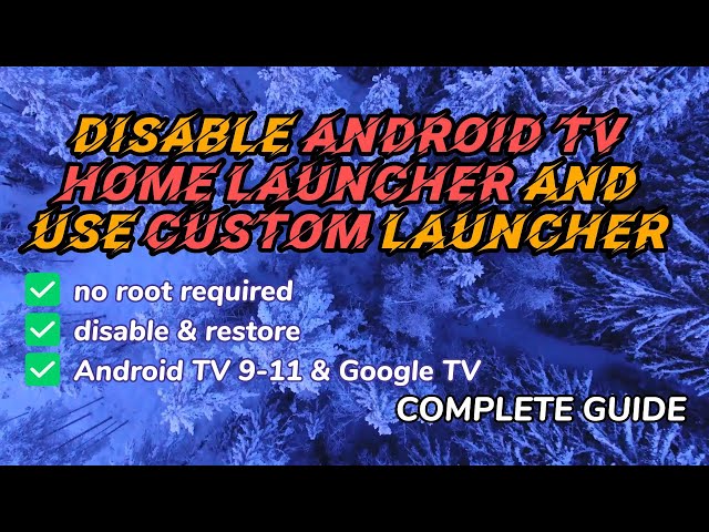 Finally a clean homescreen on my Android / Google TV! The free app is  called Projectivy Launcher and can change the default launcher via the  accessibility service, even if you press the