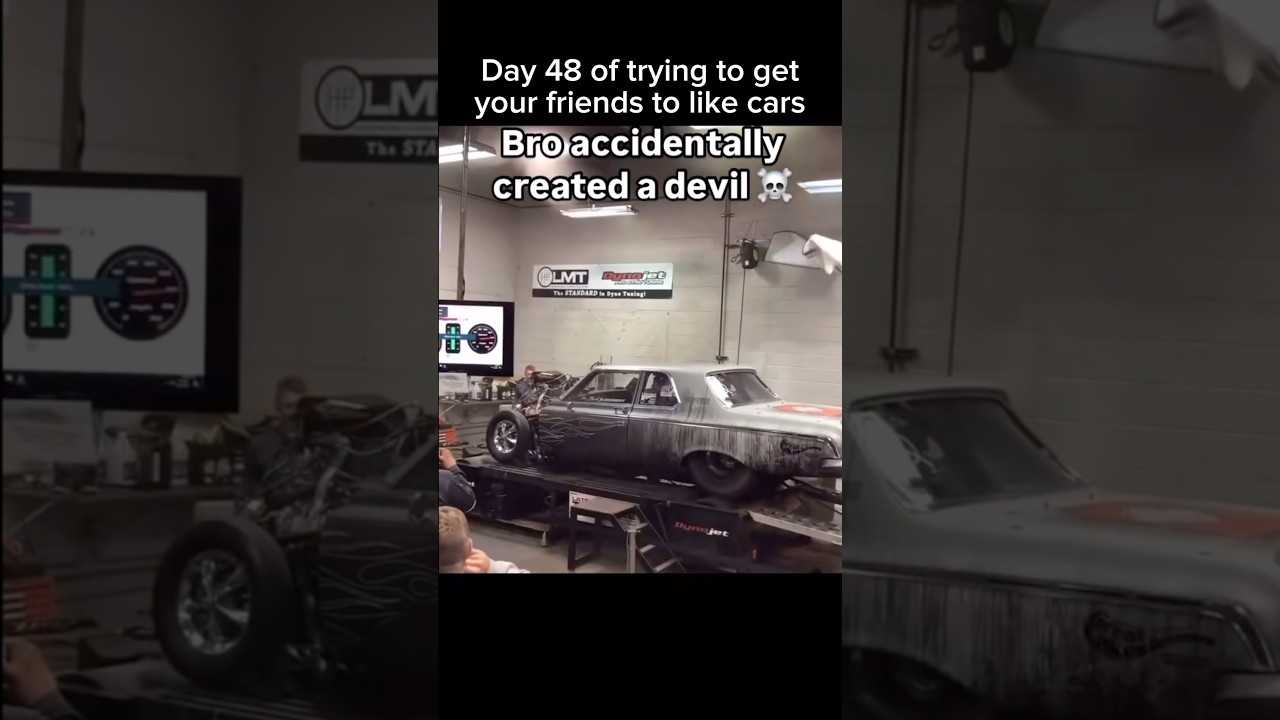 Bro made the whole dyno shake😳🔥 