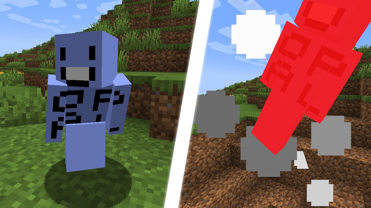 Minecraft, But if I crouch, I explode - YouTube