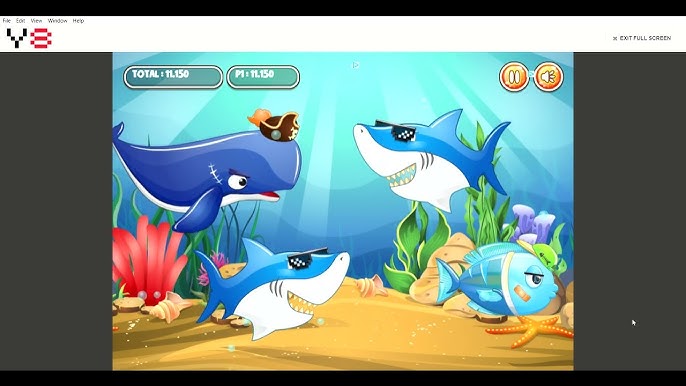 Play Fish eat fish (3 player) game free online