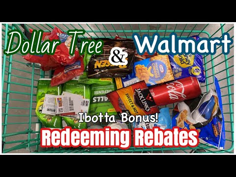 Redeeming Rebates At Dollar Tree & Walmart | IBotta Essential Bonus! | Meek’s Coupon Life