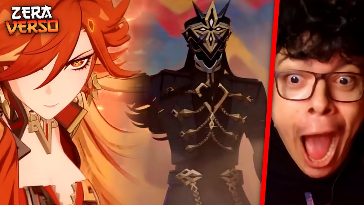FUI A LOUCURA COM A MELHOR LIVE DA HISTÓRIA! REACT DA 5.0 DE GENSHIN IMPACT