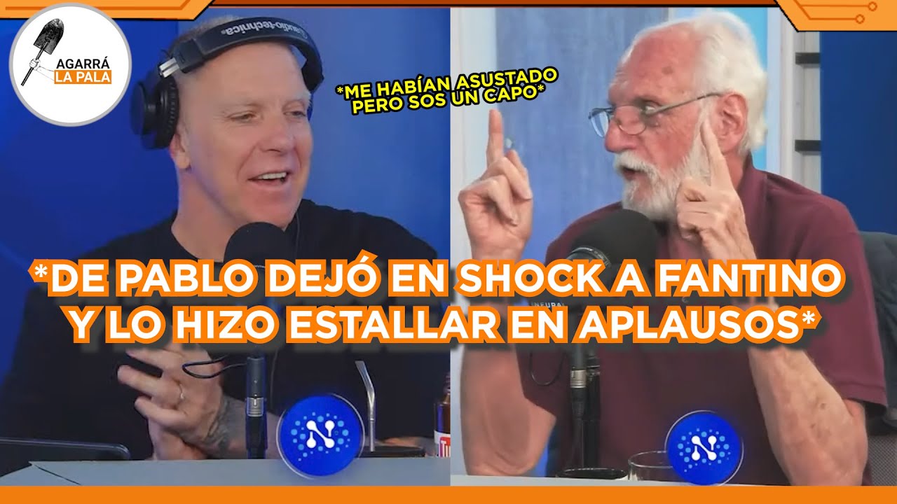 EL PROFE DE PABLO DEJÓ EN SHOCK A FANTINO CON UNA CLASE QUE LO HIZO ESTALLAR EN APLAUSOS SOBRE MILEI