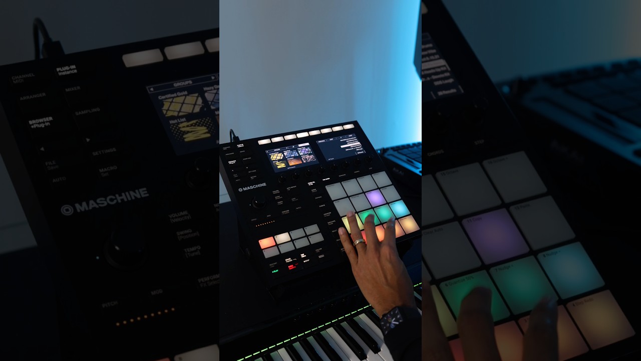 Maschine Drumming 🔥 #maschine #beatmaker #beats