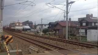 日本海縦貫線貨物列車3097レ 牽引機:EF81 454