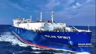 Hulan Spirit | LNG tanker being sea trial