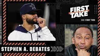 Stephen A.: 'There is no reason to play Dak Prescott' against the Broncos | First Take