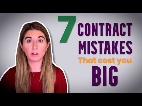 The Contract Mistake That Costs Businesses Thousands Every Year