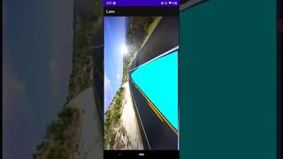 Android lane detection and blur power by Qualcomm Snapdragon Neural Processing Engine