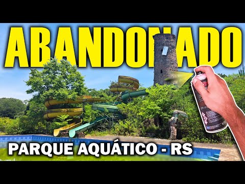 😱 Abandoned Water Park - Graffiti and Exploration (CRAZY PLACE)