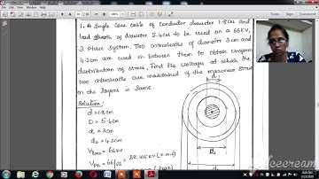 Lecture video 18EE43 Module 4 Intersheath grading part2 Malini k v