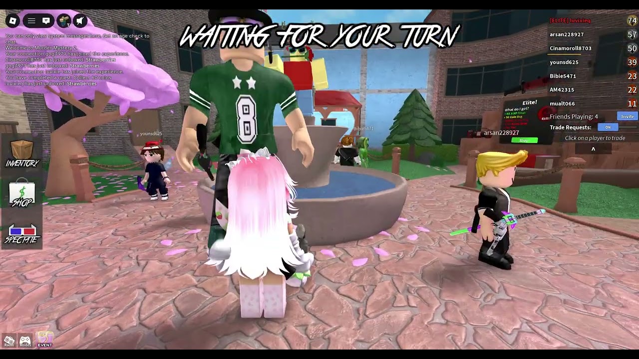 MM2  WITH MY BESTIEEEEEEEEEEE part 2