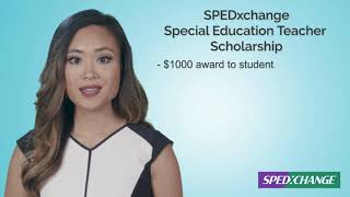 2020 SPEDxchange Special Education Teacher Scholarship