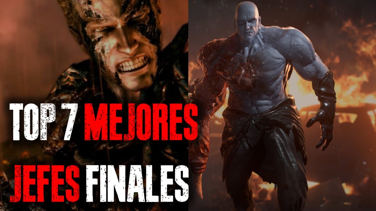 LOS MEJORES 7 JEFES FINALES DE RESIDENT EVIL - YouTube