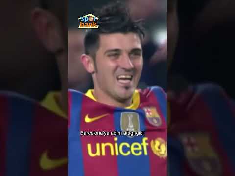 2 senede tüm kupaları dizdi: David Villa&#39;nın Barcelona transferi