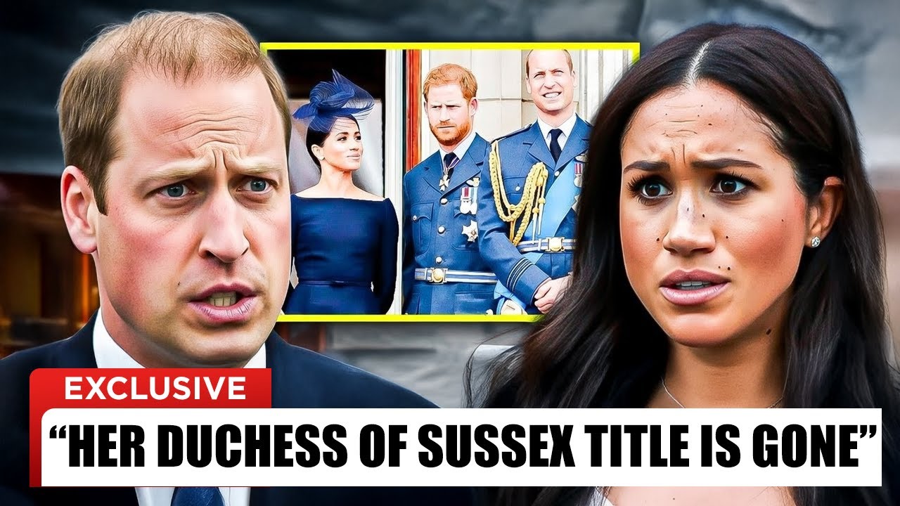 **Meghan Markle Loses Royal Title As UK Parliament Makes Stunning Power Move**