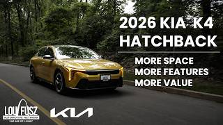 The 2026 Kia K4 Hatchback: More Space, More Features, More Value
