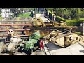Gta 5  stealing world war 1 vehicles with michael ww1 tanks  gta v real life cars 51