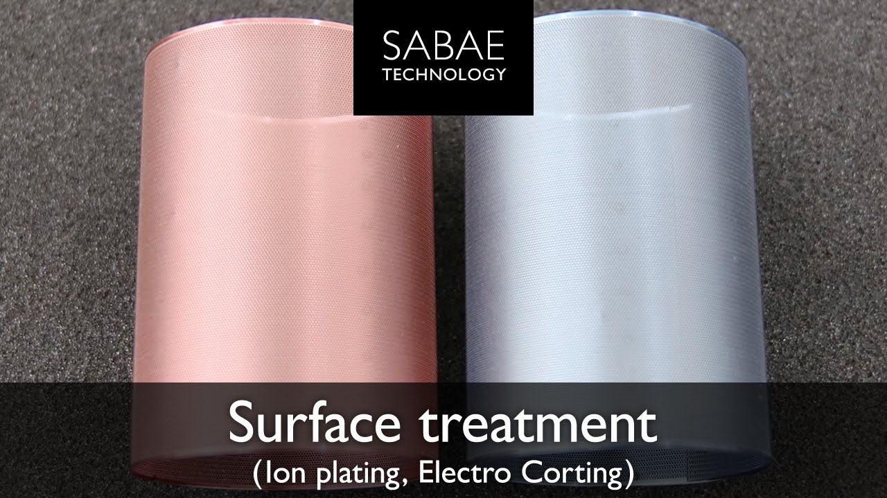 Sabae technology (Ion plating, Electro Corting)
