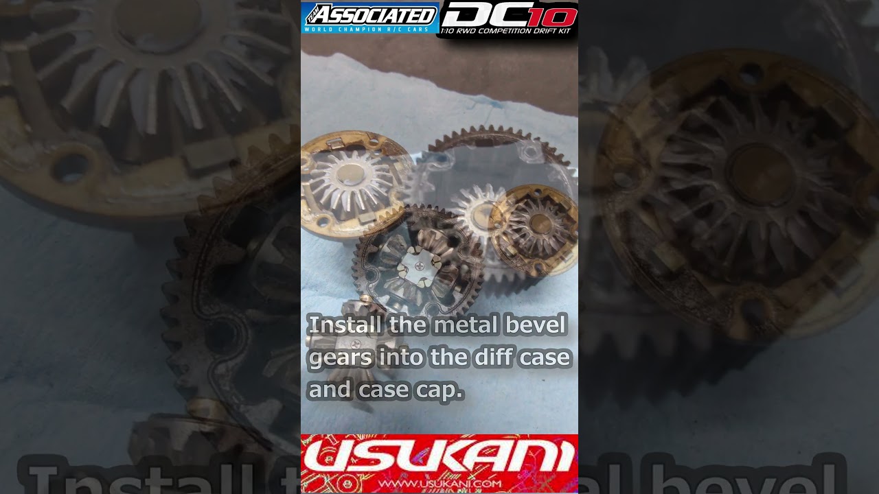 Installing the USUKANI LSD Conversion Set on the ASSOCIATED DC10
