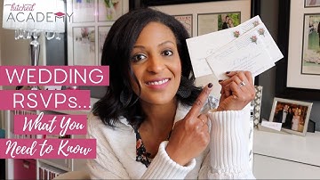 Wedding RSVPs (What you need to collect and when)