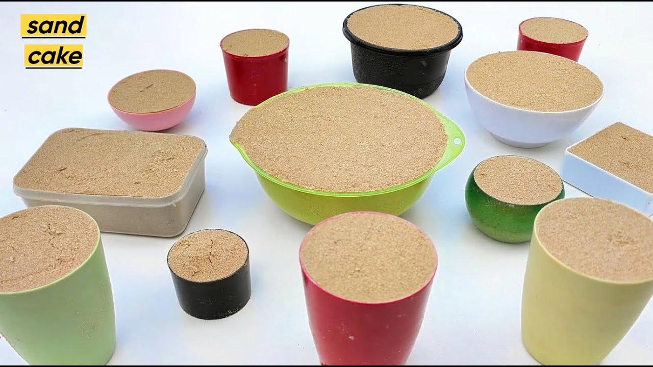 Sand Cake ASMR | Clean & Relaxing Sand Art VIDEO9