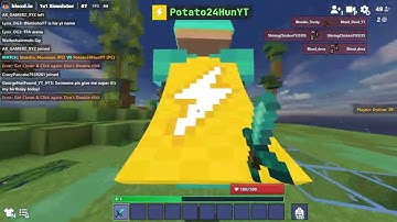 BLOXD PVP AT 1V1 SIMULATOR!!!WITH JOHA AND TRUSTY