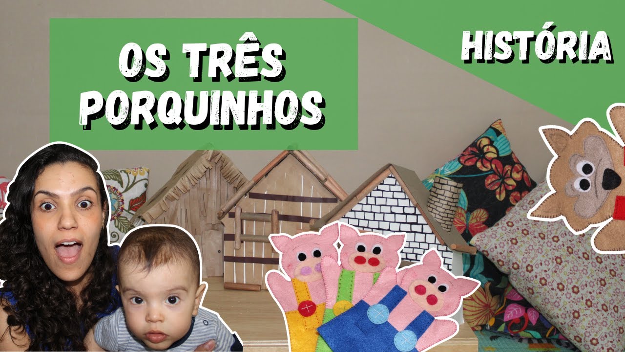 Os três porquinhos - Fábula que atravessa o tempo | História com repetição