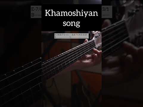 Khamoshiyan Lead Guitar Easy Tabs Tutorial