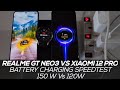 Realme Gt Neo3 150w Battery Charging Speed Test