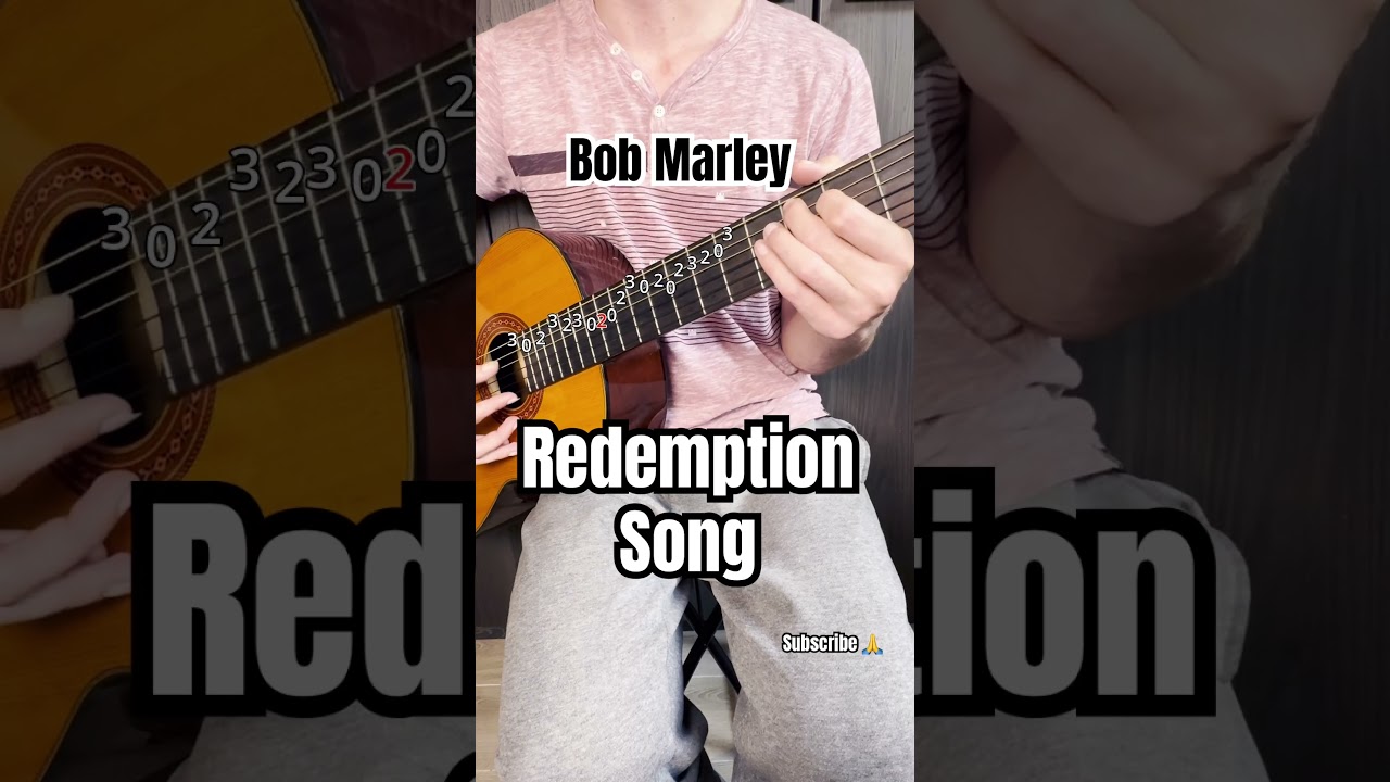 How to play Redemption Song from Bob Marley