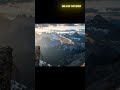 Mountain Goats Jump Across MASSIVE Gap at Sunrise! 🐐🌄 #shorts