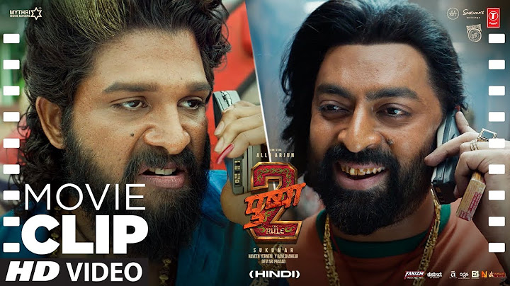 PUSHPA 2: "CM Stops Pushpa From Saving Kaveri!!!" | Allu Arjun | Movie Dialogue Clip