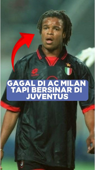 Edgar Davids | Failed at AC Milan but Shines at Juventus ☠️ #shorts