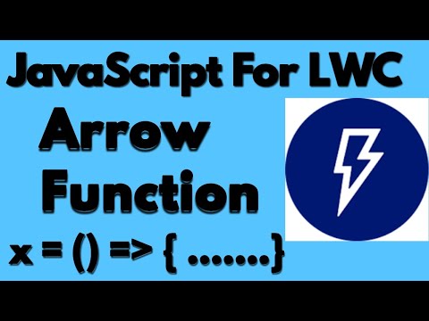 Arrow Function in Javascript | Javascript advance tutorial for salesforce developer .