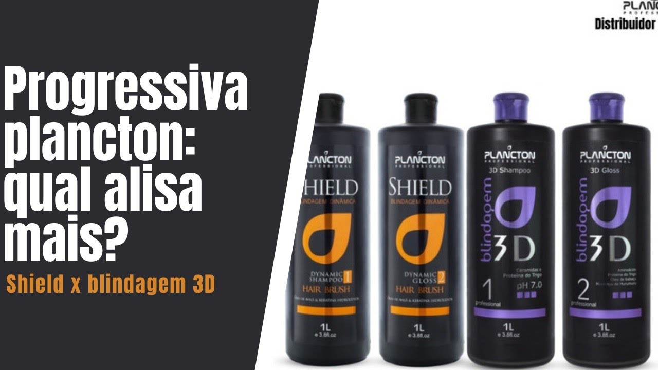 PROGRESSIVA PLANCTON| QUAL ALISA MAIS SHIELD OU BLINDAGEM 3D? - YouTube