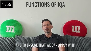Level 4 Award in Internal Quality Assurance of Processes and Practices - Functions of IQA