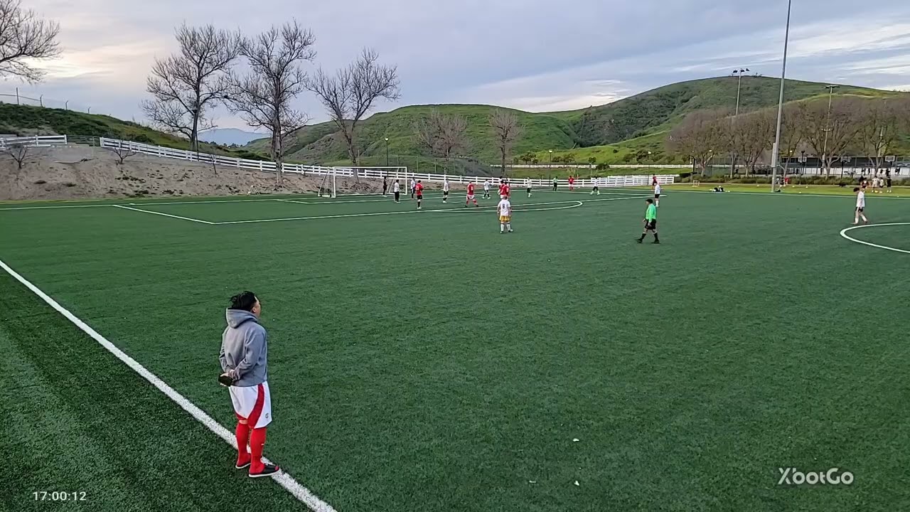 (01/25/2026 2/3）LA Golden dragon FC in Chino Hills Soccer League