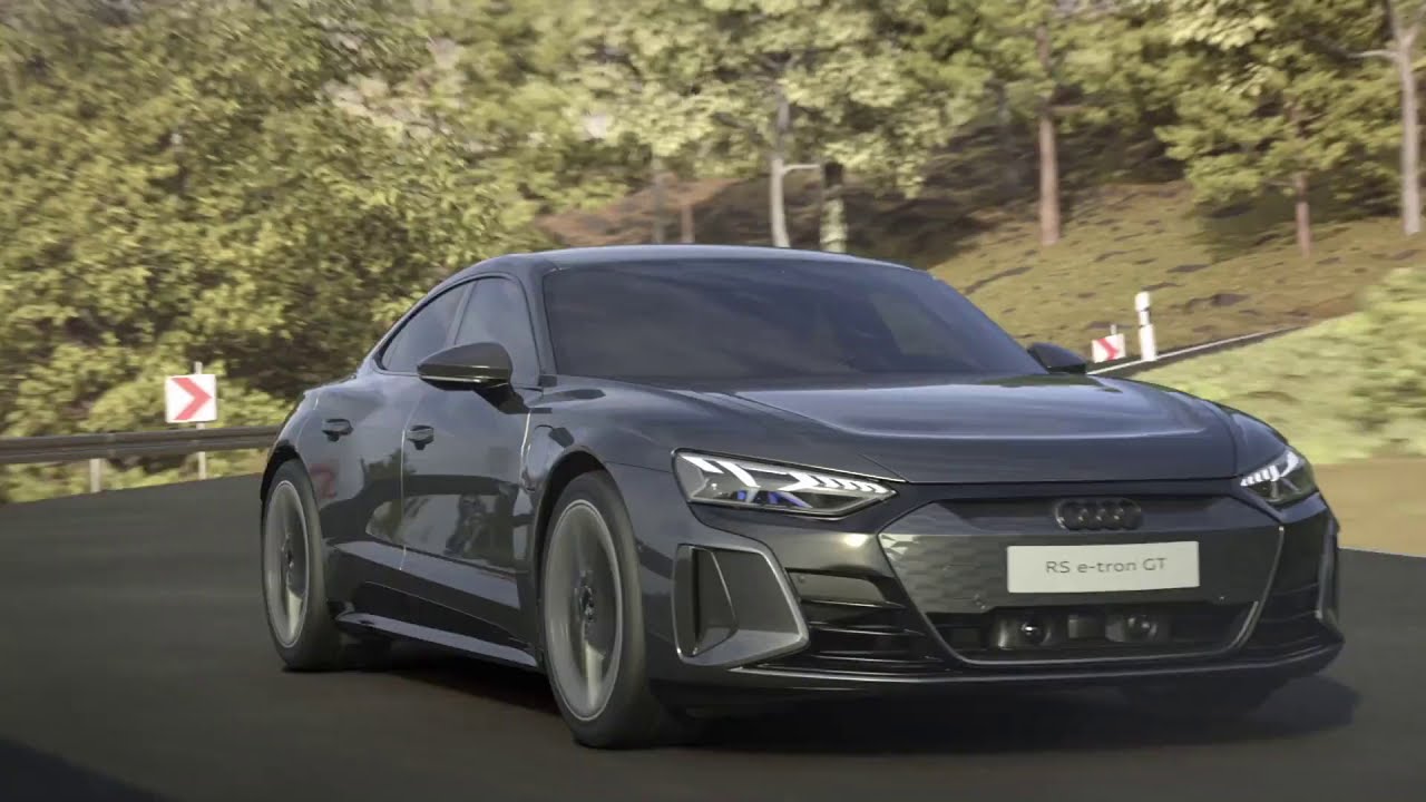 Audi RS e-tron GT – Dreikammer-Luftfederung und Allradlenkung 
