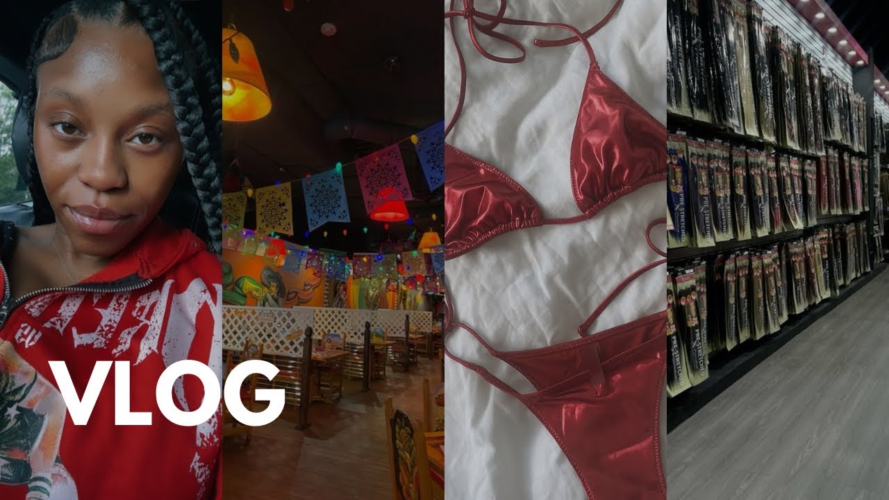 Realistic Week in the Life VLOG ♡ Entreprenuer Life , New Hair , Seafood Date , Pool Day etc 