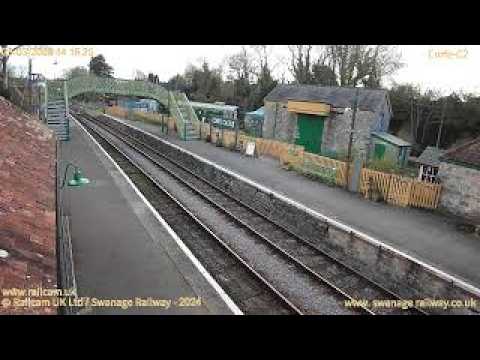 Corfe Castle Station Cam2 - Swanage Railway | Railcam UK