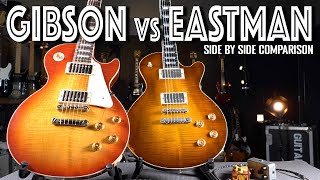 Eastman SB59 vs Gibson Les Paul Std - Side By Side Comparison