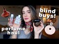 SEXY SEDUCTIVE Perfume Haul - BLIND BUYS ! First Impressions - Vlogmas Day 8