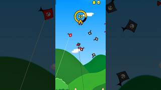 King 👑 Manja vs 10 Patang 🪁 | Sab Kat Diya 😱🔥#patang #gameplay #shorts