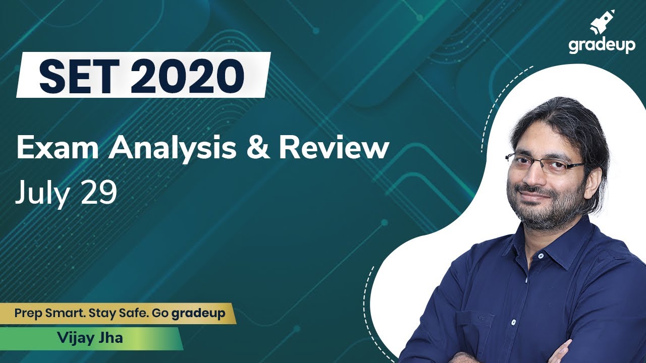 🔴SET Analysis 2020 | SET Exam Analysis 2020 & Review | Questions asked & SET Expected Cutoff 2020